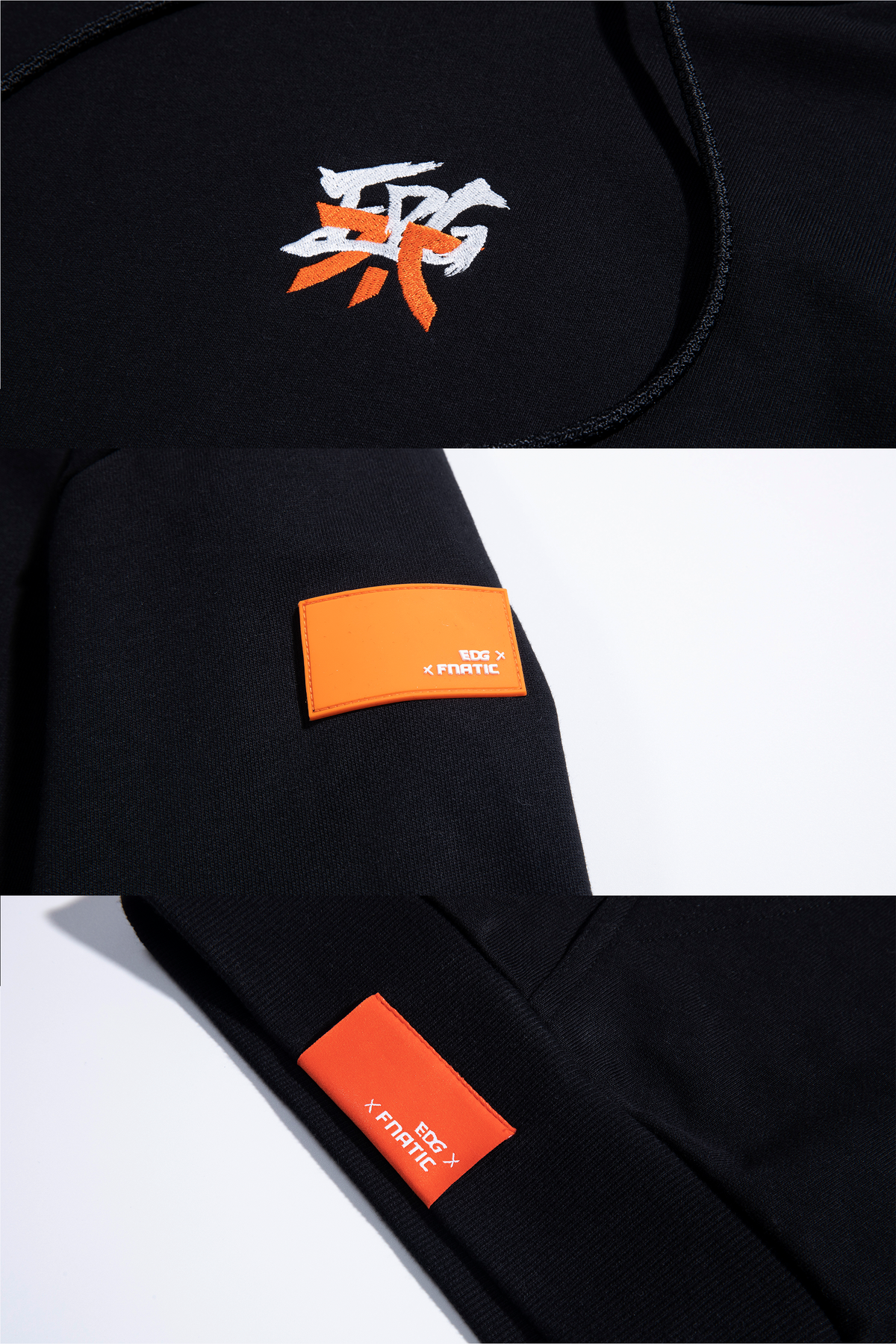 EDG x FNC Hoodie｜Black